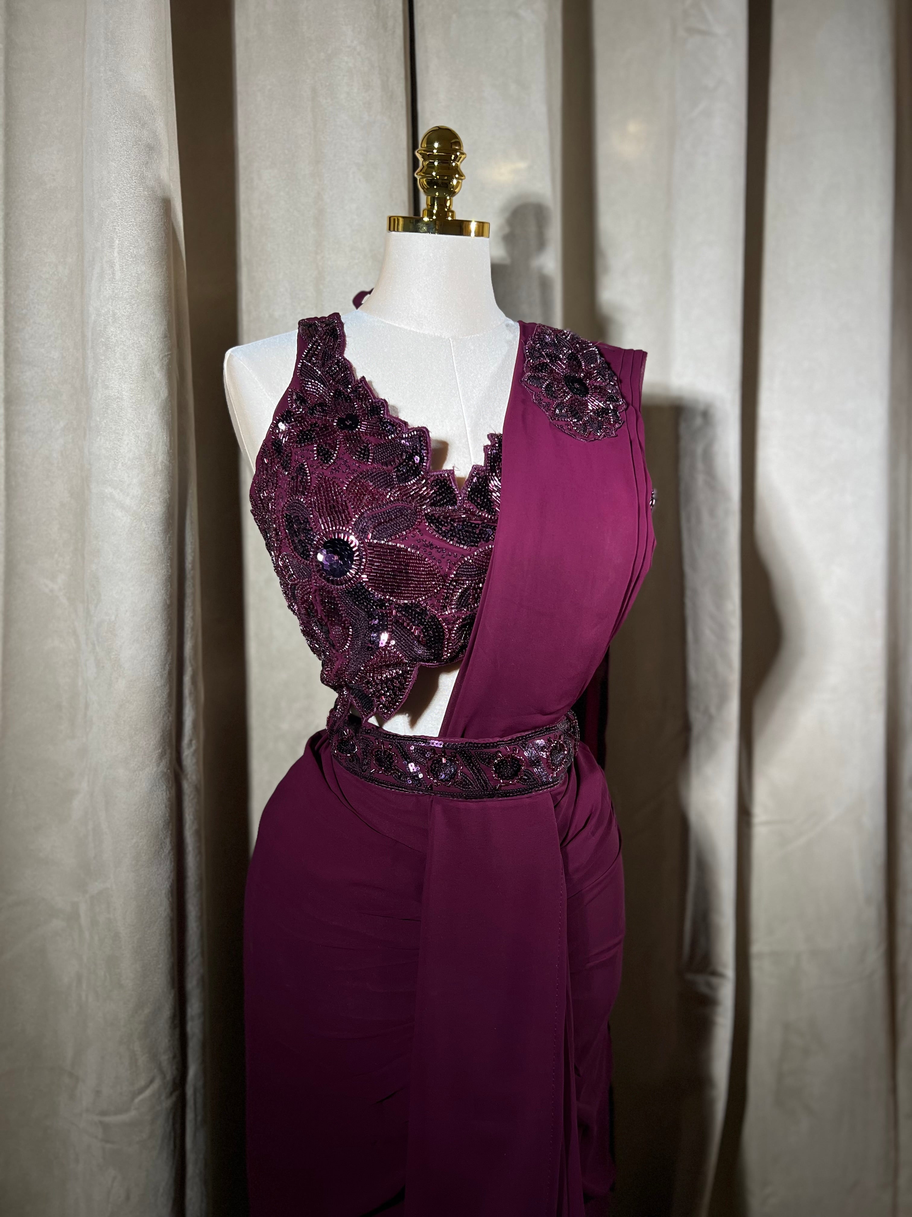 NYRA Burgundy Purple