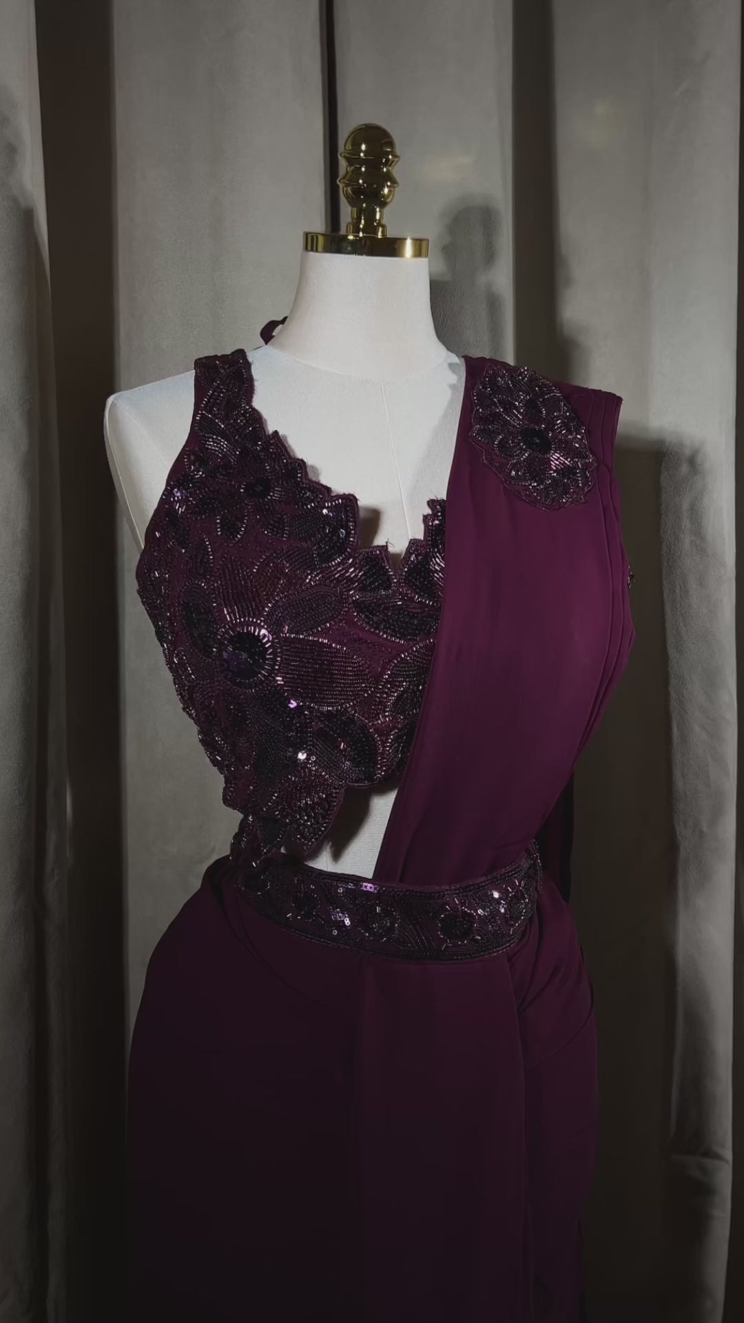 NYRA Burgundy Purple